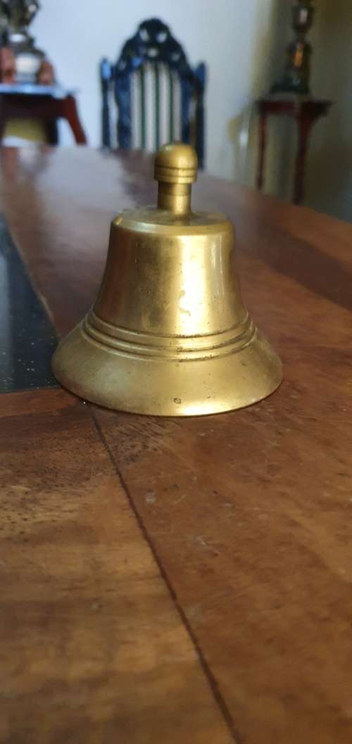 Vintage Nautical Brass Ship Bell