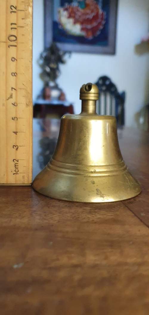 Vintage Nautical Brass Ship Bell