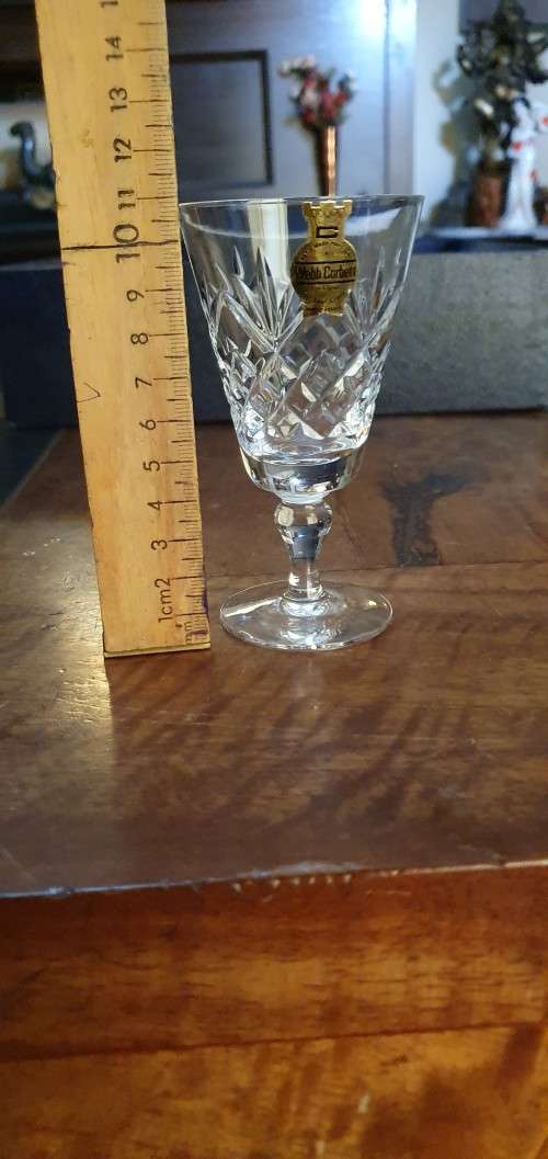 Stunning Webb Corbett Crystal Stemware