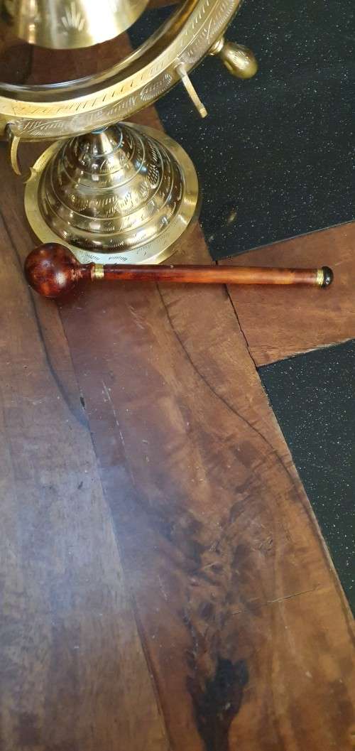 Absolutely Stunning Large Brass Wheel Gong