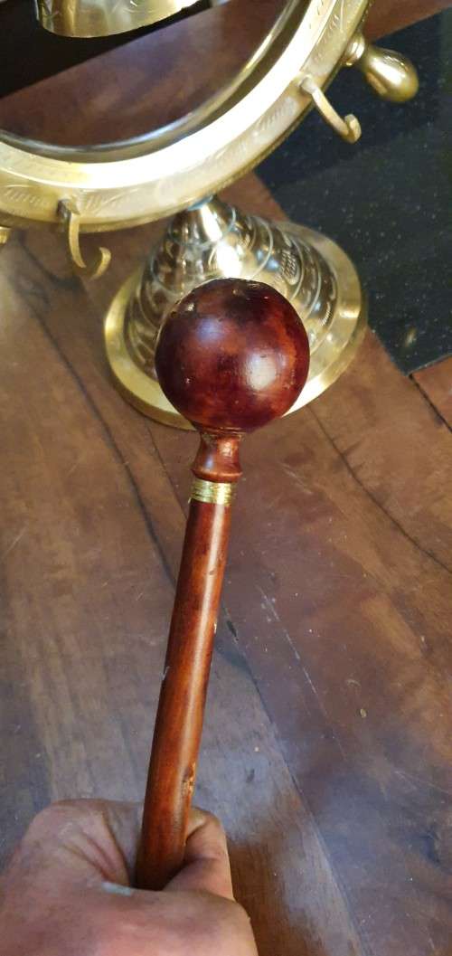 Absolutely Stunning Large Brass Wheel Gong