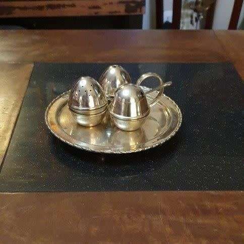 *Stunning Vintage EPNS Curette Set*