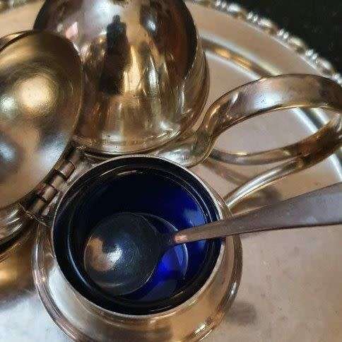 *Stunning Vintage EPNS Curette Set*