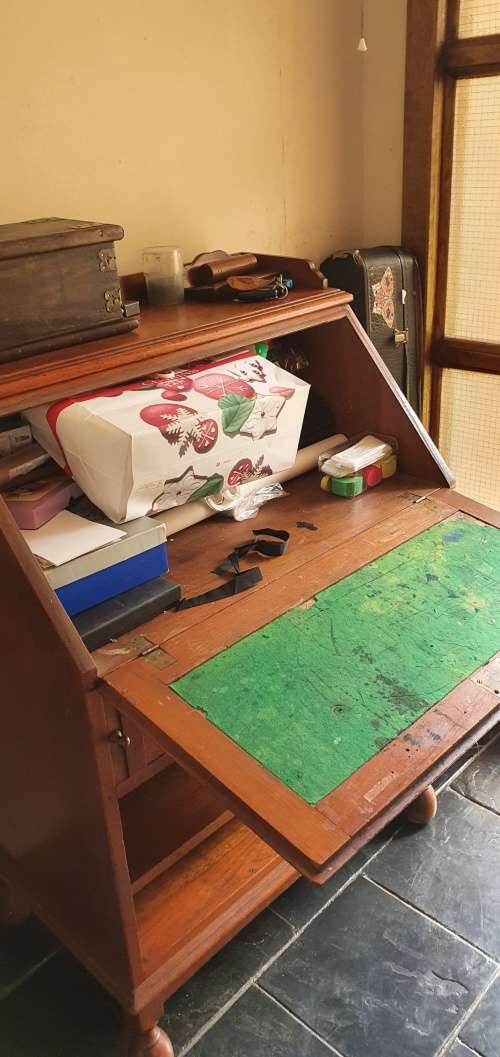 Vintage Bureau Writing Desk.