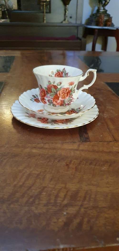 Royal Albert Centenial Rose Trio. Bid per Trio