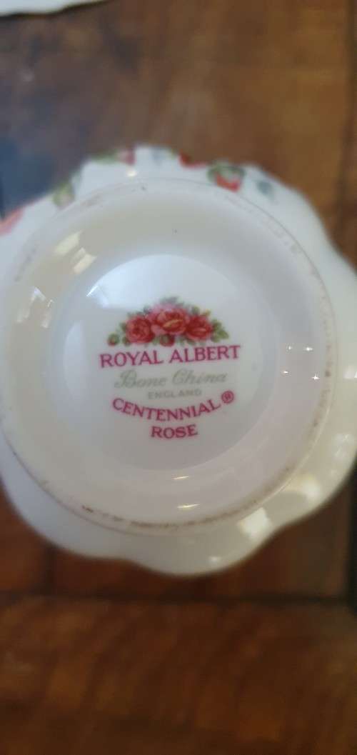 Royal Albert Centenial Rose Trio. Bid per Trio