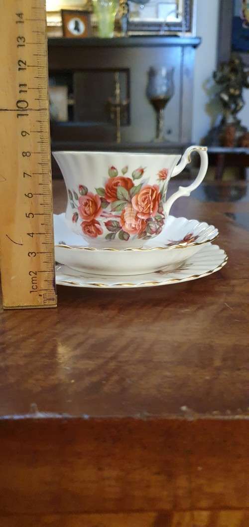 Royal Albert Centenial Rose Trio. Bid per Trio