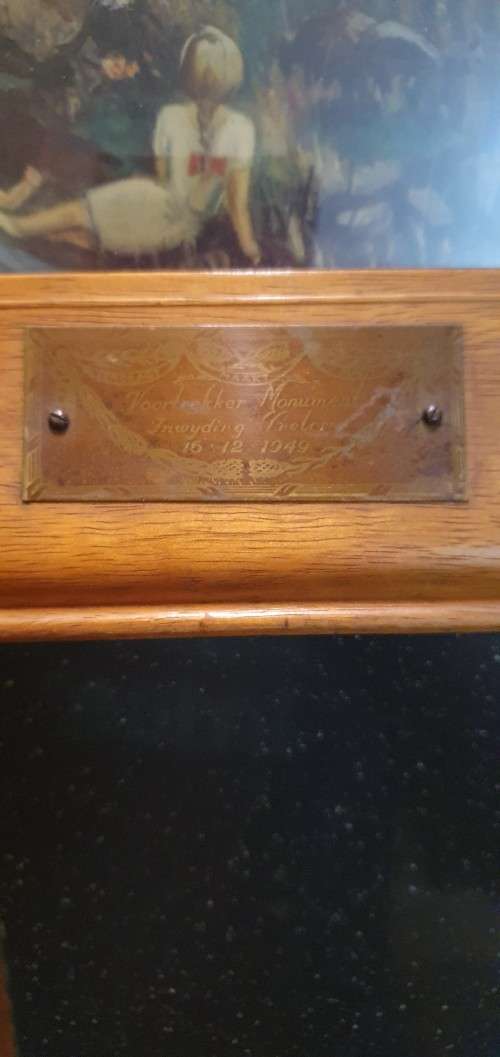 Vintage Framed Print of the Voortrekker Monument 16/12/1949