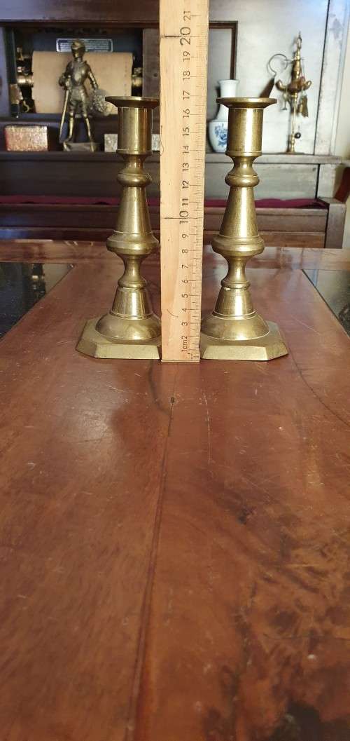Stunning Vintage Brass Candle Stick Holders
