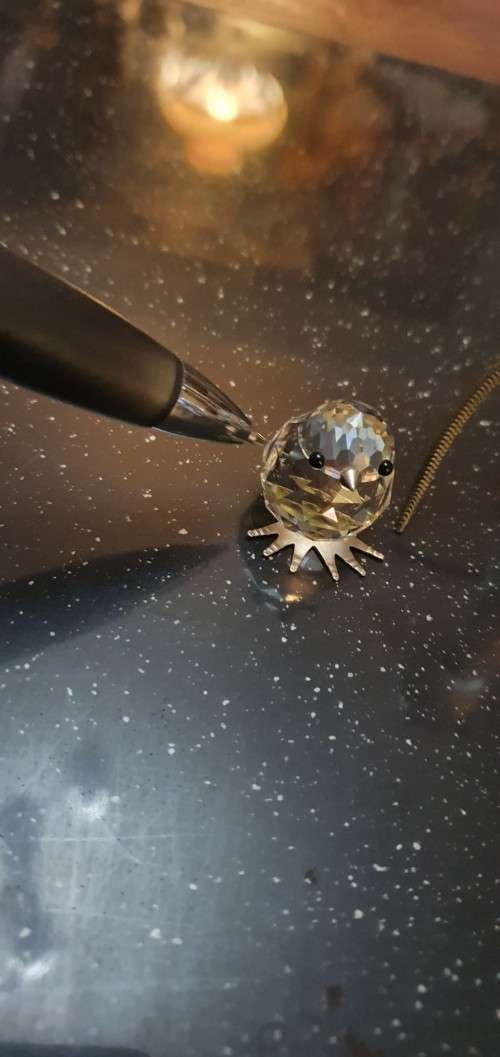 2 Beautiful Swarovski Miniatures Plus a Few Damaged Ones