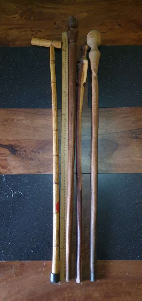 Four Walking Canes