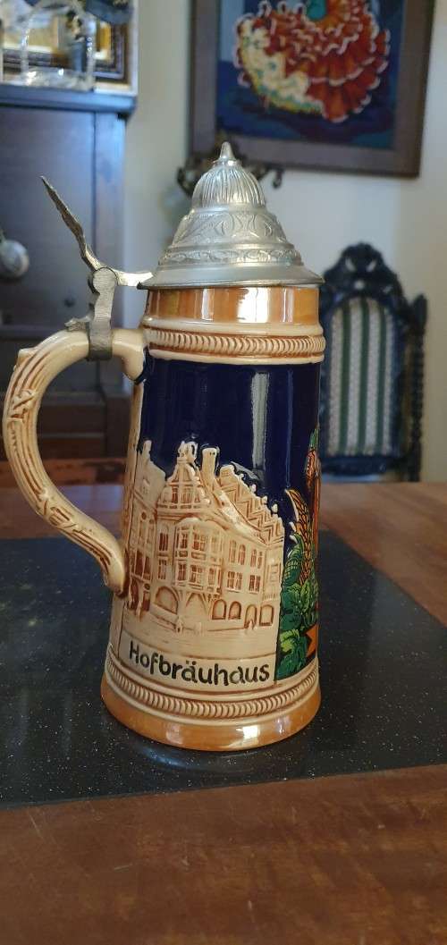 Beautiful Vintage Beer Stein