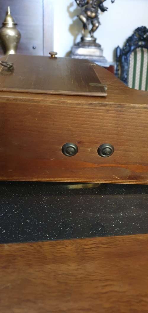 Vintage Hermle Mantle Clock. Not Working!