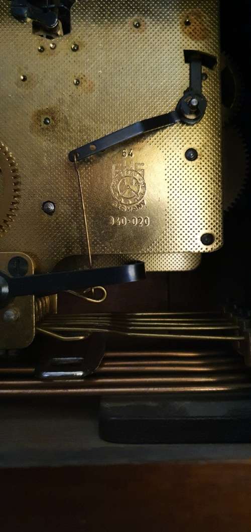 Vintage Hermle Mantle Clock. Not Working!
