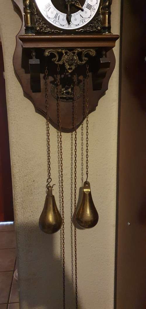 Stunning Antique Dutch Zaandan Zaanse Klok. Serviced and working