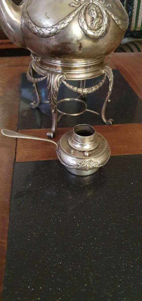 `````Reserved for Mikef13`````       Antique L. Bertsch  800 Dutch Silver Konfoor