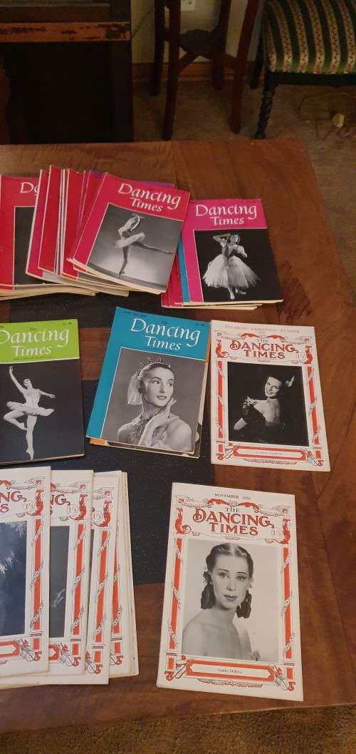 Vintage Dancing Time Magazines