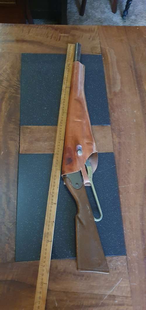 Vintage Daisey Gun Plus Leather Holster