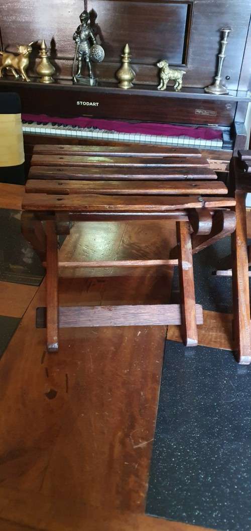 Two Vintage Footstools