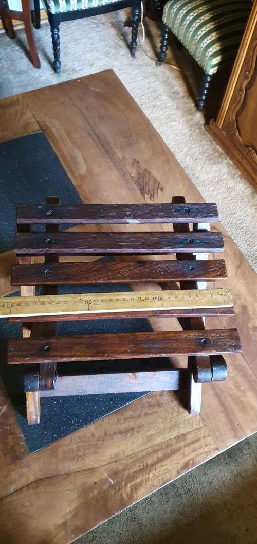 Two Vintage Footstools