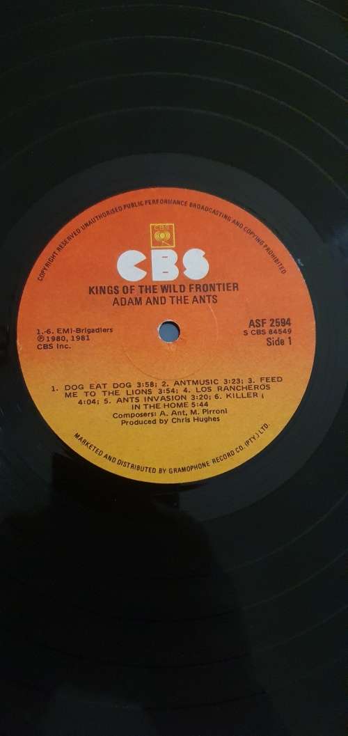 Vintage LPs Adam and The Ants, Diesel and Dust and Styx