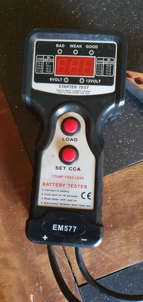 Mac Africa Battery Tester