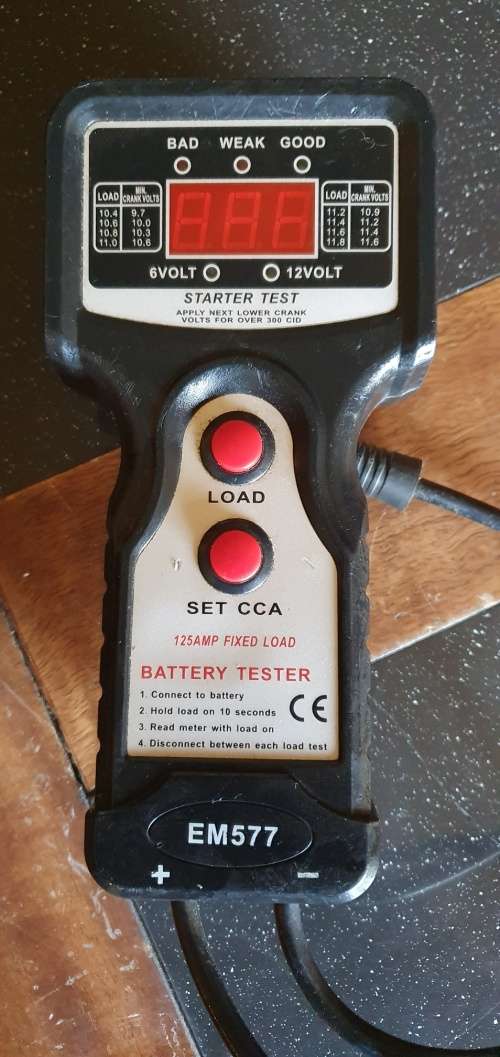 Mac Africa Battery Tester