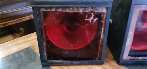 Two Square Stage Lights.