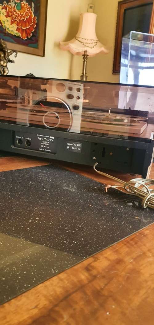 Vintage Dual Tapecorder and Pioneer Turntable LP 12 e