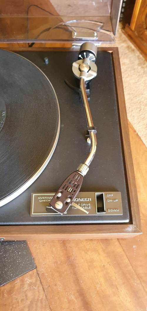 Vintage Dual Tapecorder and Pioneer Turntable LP 12 e