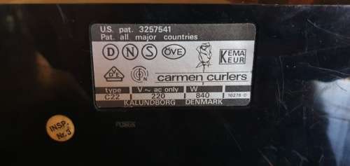 Carmen 22 Hot Hair Curlers