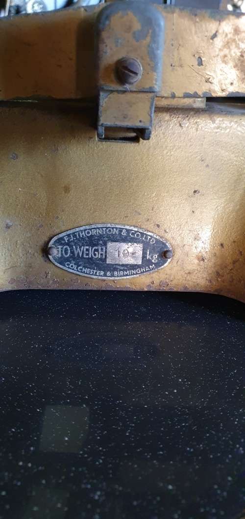 Vintage  FJ Thornton and CO.Ltd   Vegtable/Fruit Scale