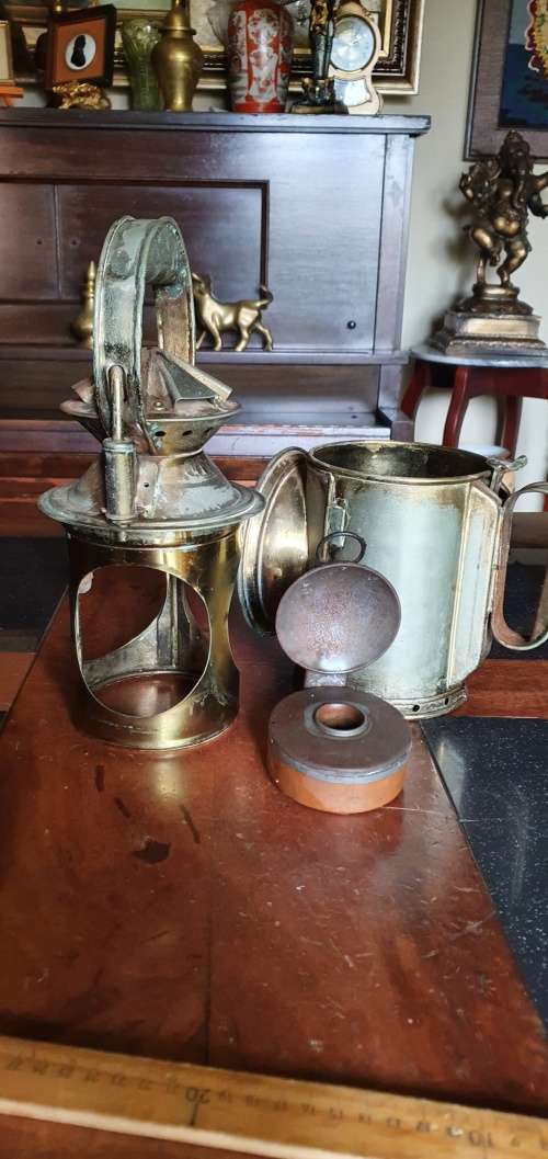 Antique Indian railway & Petromax Lamps