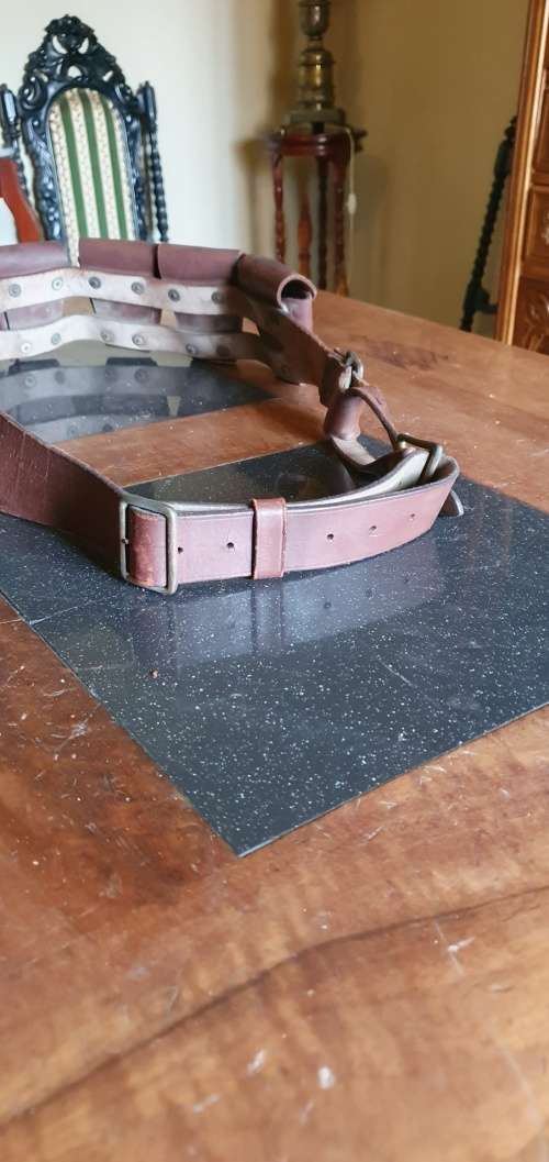 Vinatge Leather Amo Belt