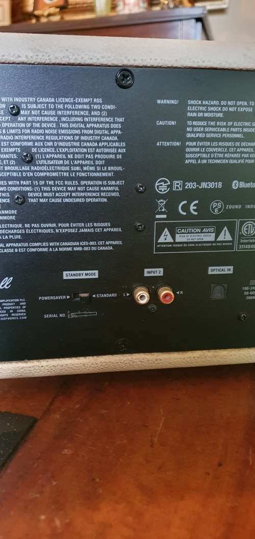 Marshall Stanmore Bluetooth Compatible