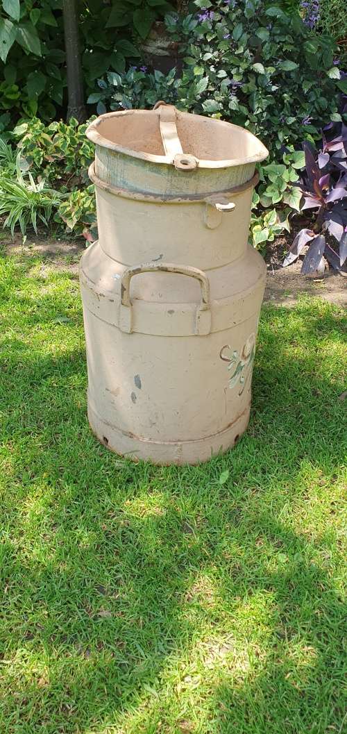 Large Vintage Milk Can