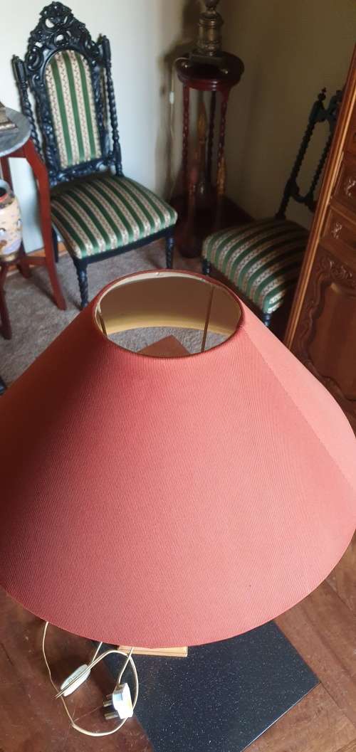 Beautiful Tall Wooden Lamp