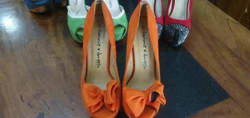 Ladies Glamour High Heel Shoes Size 7