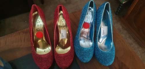 Ladies Glamour High Heel Shoes Size 7