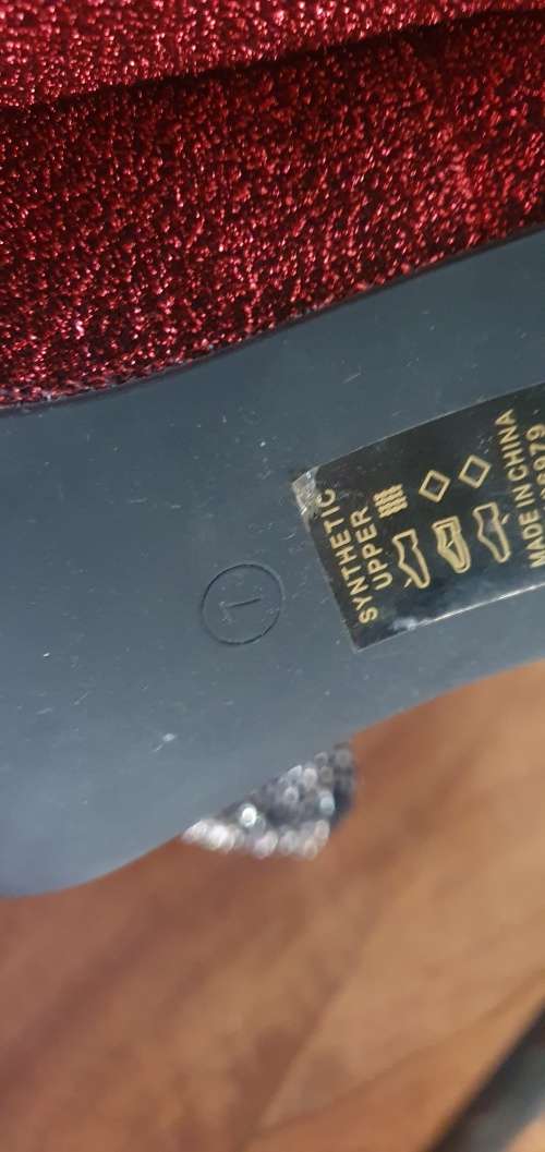 Ladies Glamour High Heel Shoes Size 7