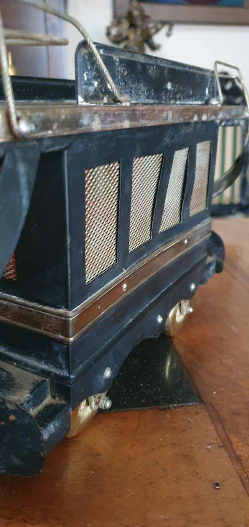 Vintage Musical Train Decanter Carrier