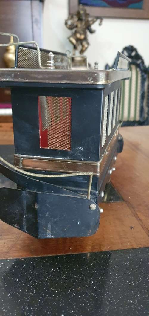 Vintage Musical Train Decanter Carrier