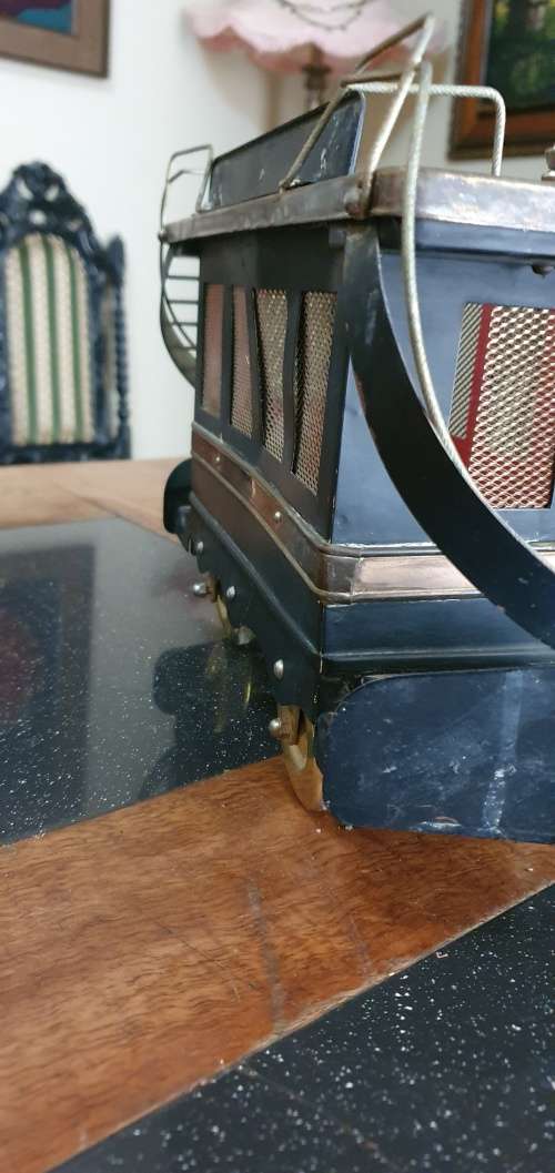 Vintage Musical Train Decanter Carrier