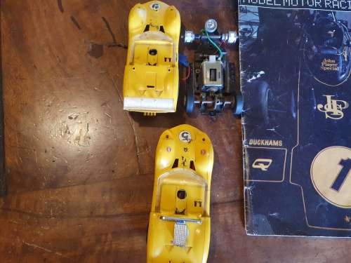 Vintage Scalextric Transformers, Cars, Accessories and Booklets