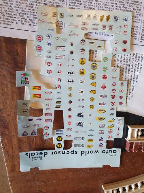 Vintage Scalextric Transformers, Cars, Accessories and Booklets