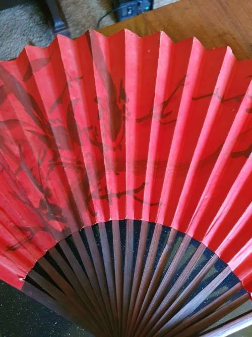 Two Beautiful Chinese Bamboo Fans