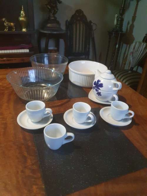 Various Coffee Cups & Bowls