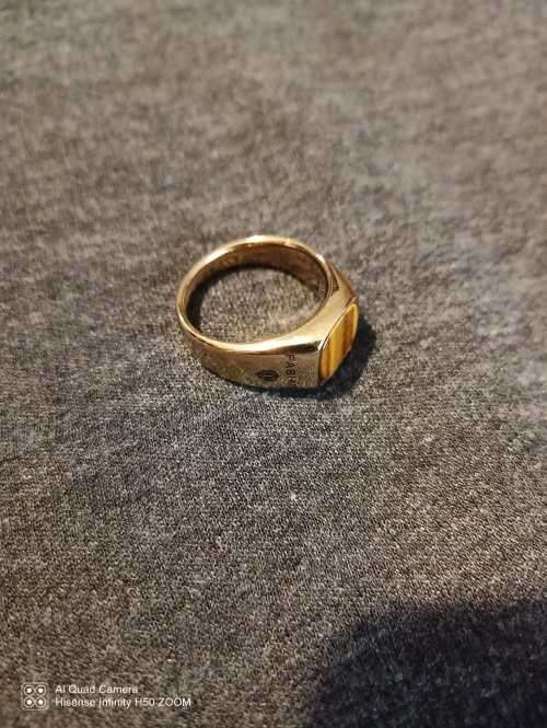 Stunning Fabiani Mens Tiger Eye Ring