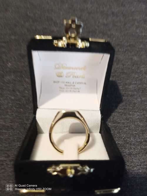 Stunning Fabiani Mens Tiger Eye Ring