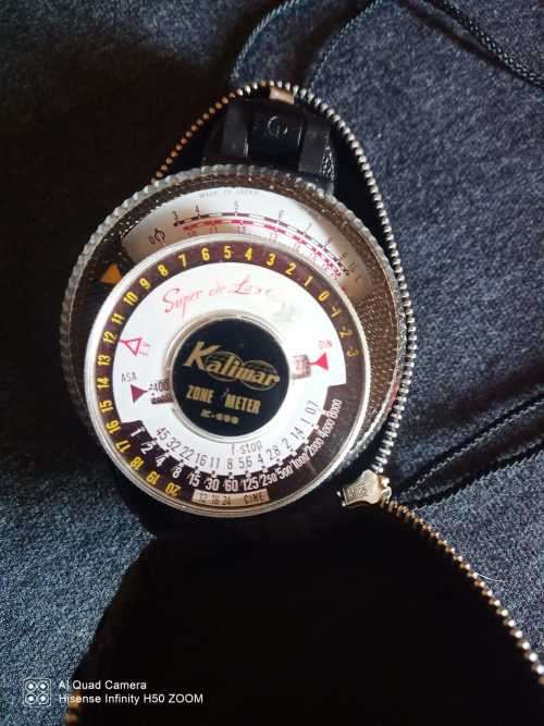 Vintage Kodak Instamatic 133X Plus Kalimar Super De Luxe Zone Meter K-466